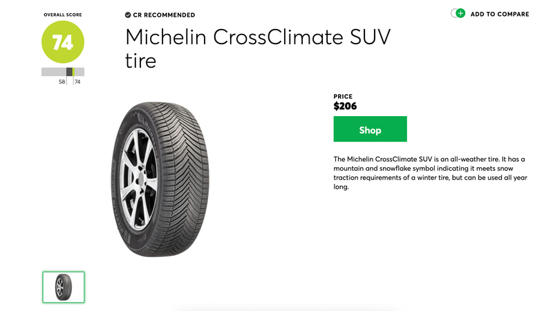 Michelin CrossClimate SUV