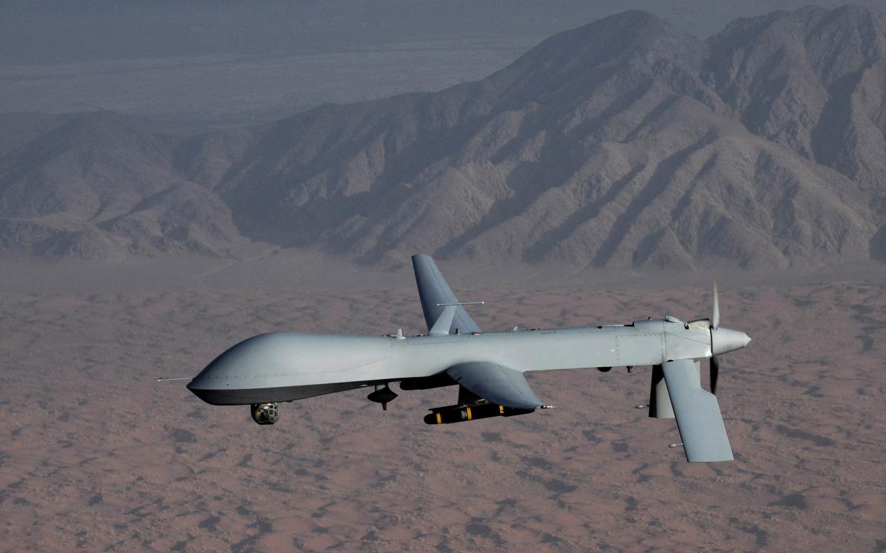 A US Air Force image of a Predator drone - Reuters
