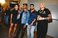 <p>LAS VEGAS, NV – SEPTEMBER 23: Big Sean and DJ Envy attend the 2017 iHeartRadio Music Festival at T-Mobile Arena on September 23, 2017 in Las Vegas, Nevada. (Photo: Getty Images for iHeartRadio) </p>