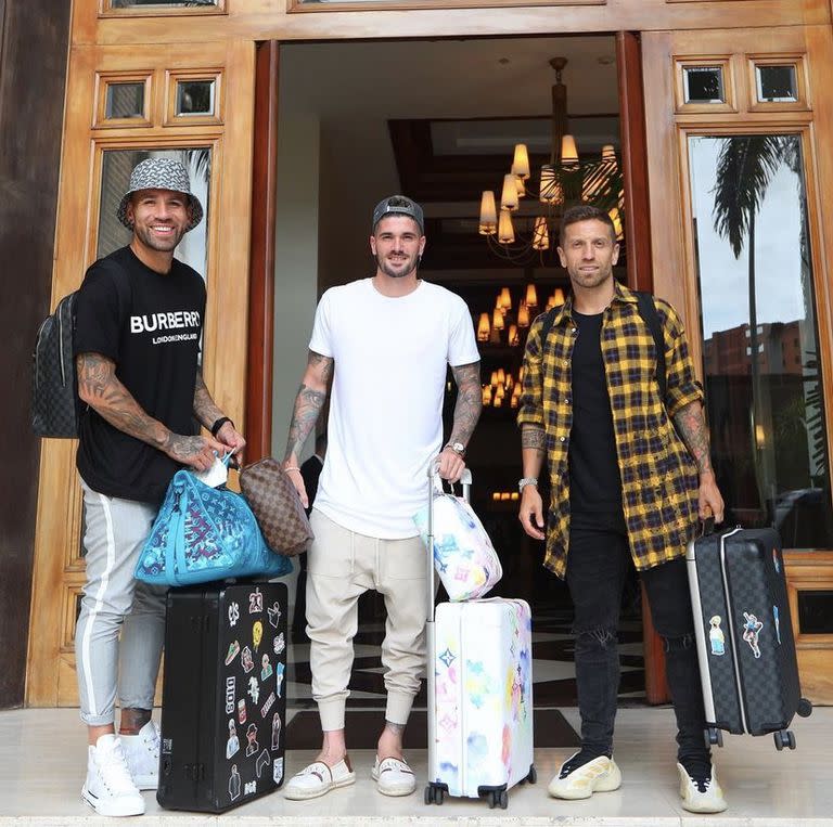 El look de los tres jugadores de la Selección que sorprendió a todos