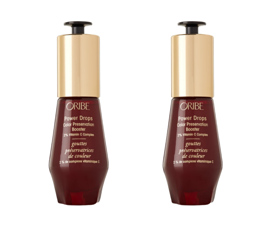 Oribe's Power Drops promises a protective hair shine - perfect for summer weather. Source: Net-A-Porter