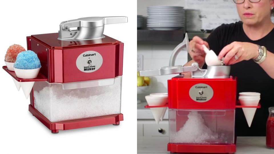 A snow cone maker is a great way to get your fix of cool treats all summer.