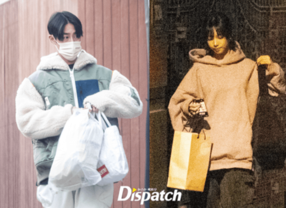 李宰旭與karina被爆出熱戀中。（翻攝自Dispatch）