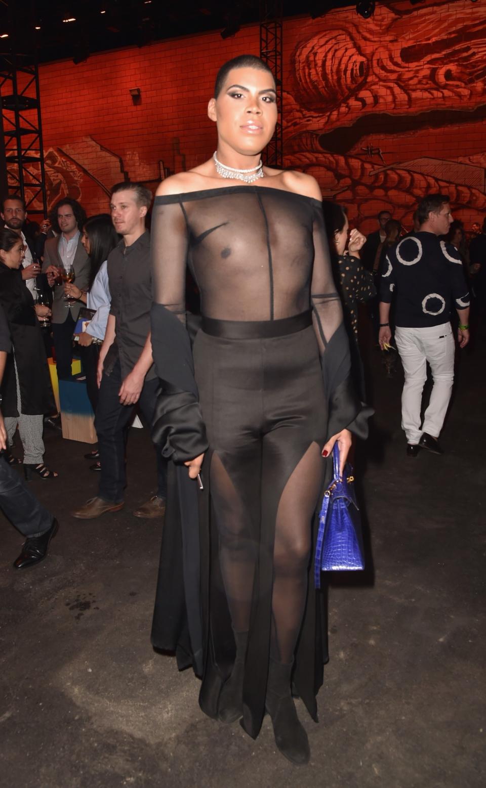 MISS: EJ Johnson at Hermes’ AW17 show