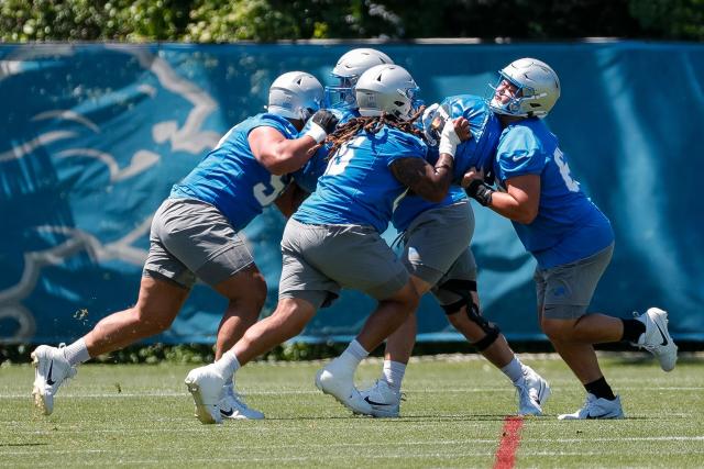 Lions lose an OTA session for violating the NFLPA's on-field contact rules  - Yahoo Sports