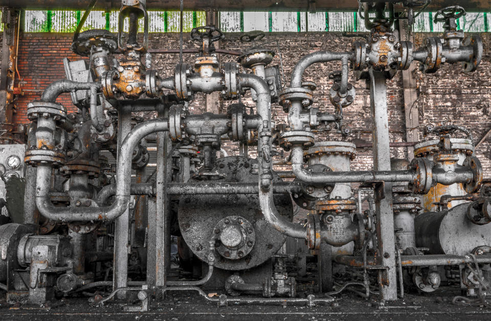 Photographer documents once-vibrant industrial operations now abandoned