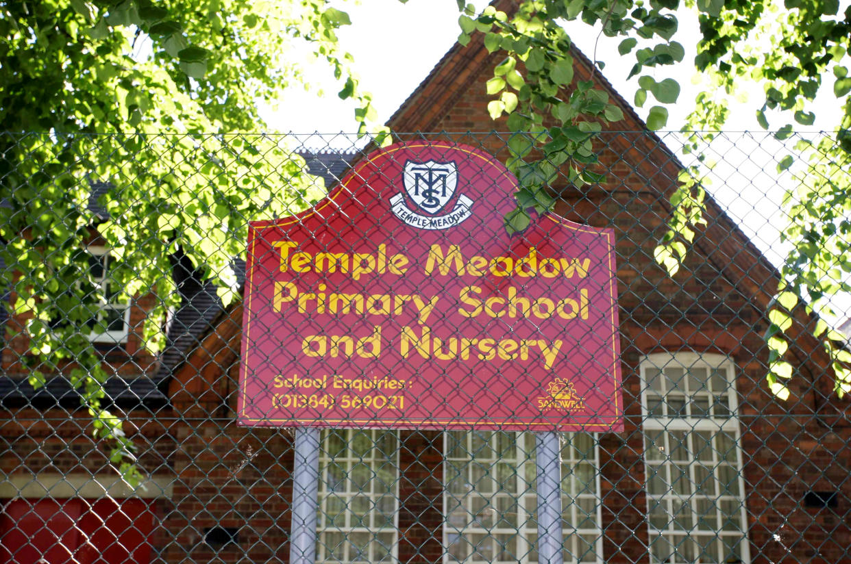 Temple Meadow Primary School and Nursery in Cradley Heath, West Midlands (Picture: SWNS)