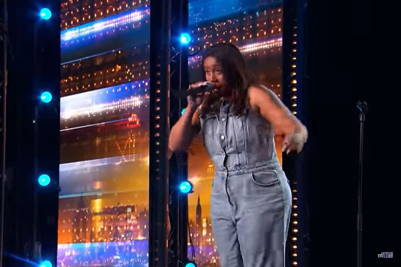 Taryn Charles on Britain's Got Talent