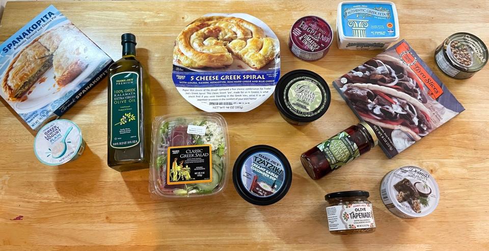 Trader Joe's Greek Products