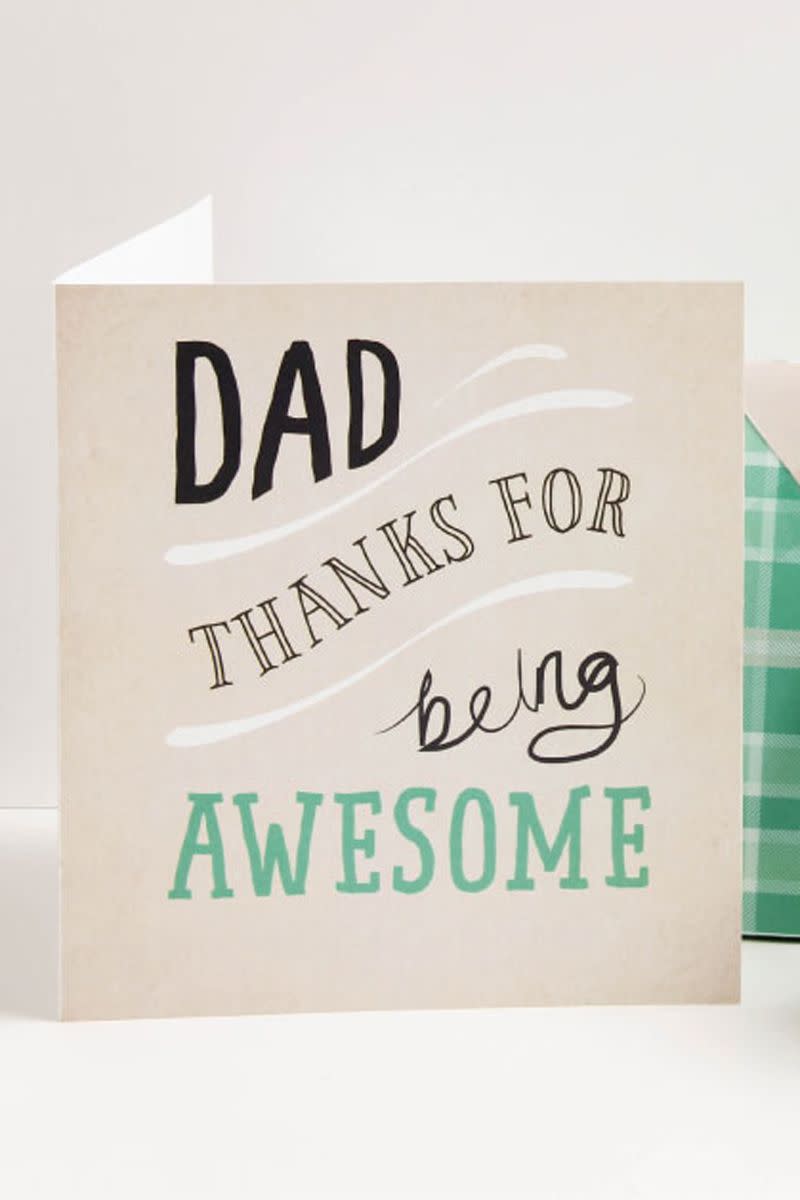 free fathers day cards   awesome dad card