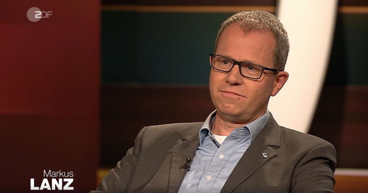 Immunologe Prof. Carsten Watzl machte in der Sendung von Markus Lanz vorsichtig Hoffnung. (Bild: ZDF / Screenshot)