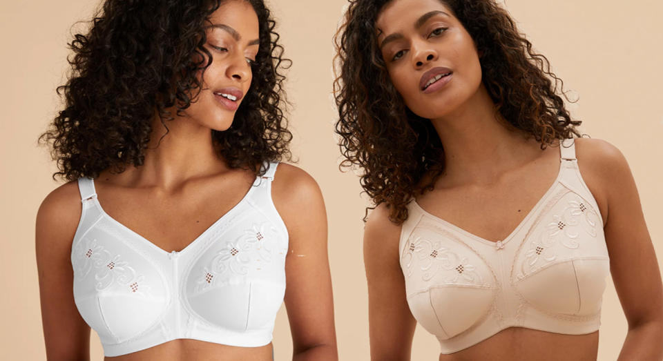 This is the M&S bra shoppers can't get enough of.  (M&S/ Yahoo Life UK)