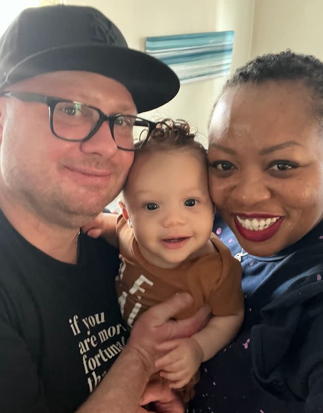 Vanessa Watson and her husband, James, sought couples therapy after having a baby during the pandemic. (Photo: Vanessa Watson)