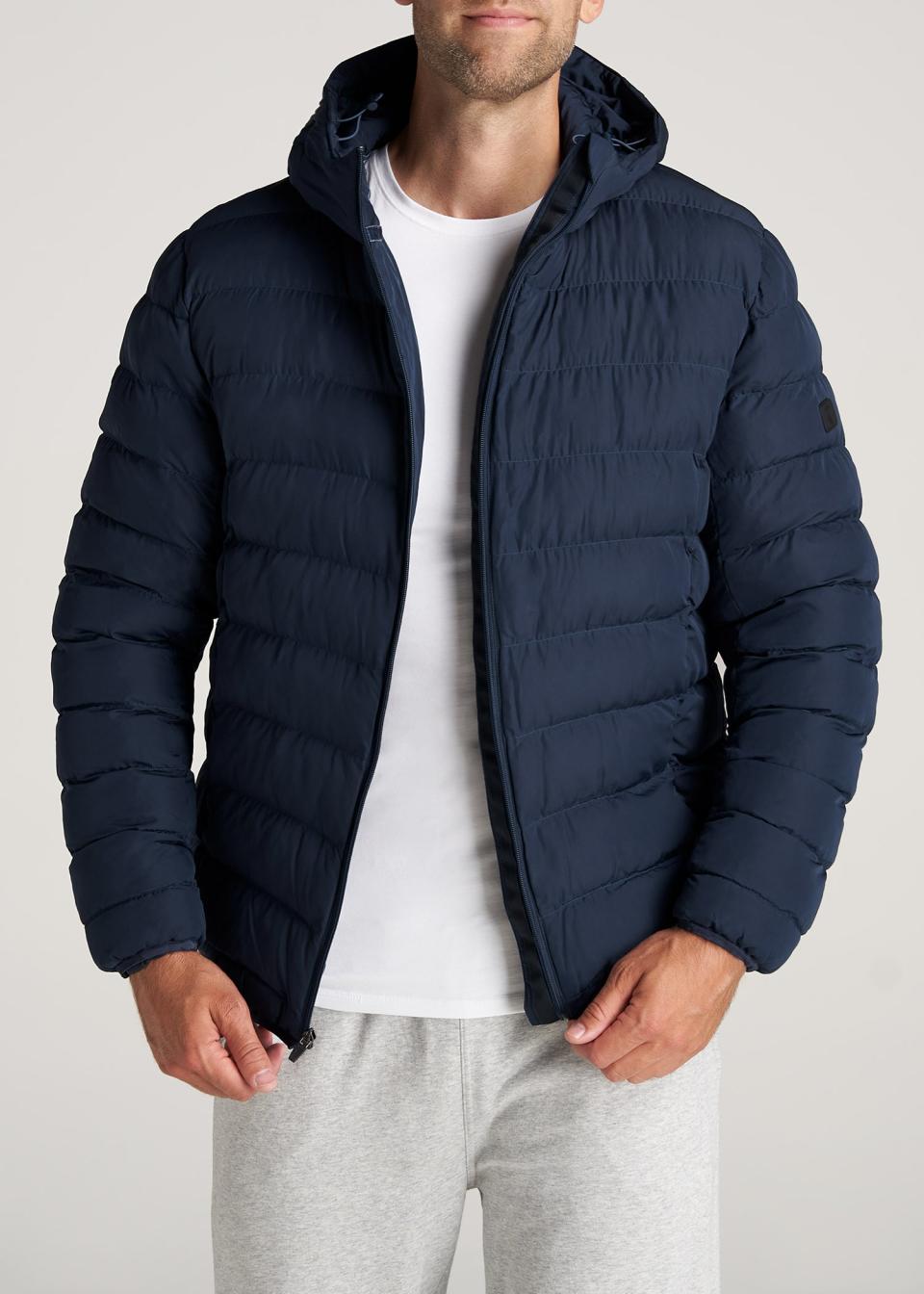 American Tall men puffer jacket