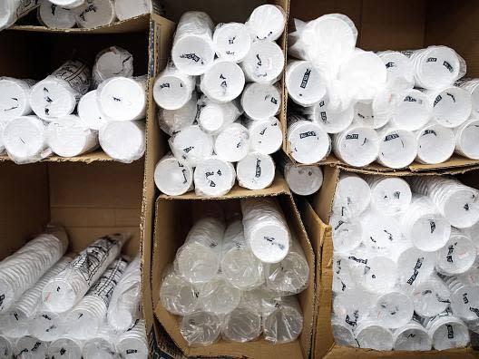 Data shows more than 516,000 disposable cups have been purchased by the Department for Environment, Food and Rural Affairs’ (Defra) catering contractors in the last year alone. The figure was 589,700 in 2016 and 785,100 the previous year: Jack Taylor/Getty Images