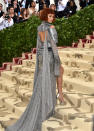<p>For the 2018 Met Gala, Zendaya channeled Joan of Arc in a chainmail Versace dress in keeping with the theme of ‘Heavenly Bodies: Fashion & The Catholic Imagination’. <em>[Photo: Getty]</em> </p>