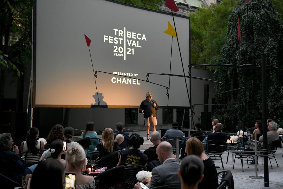 Chanel, Tribeca Film, and Julian Schnabel Celebrate the Anniversary of  Basquiat  with a Screening at the MoMA