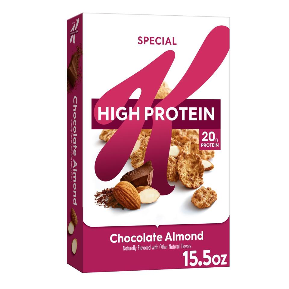 11) Special K High Protein Chocolate Almond Breakfast Cereal