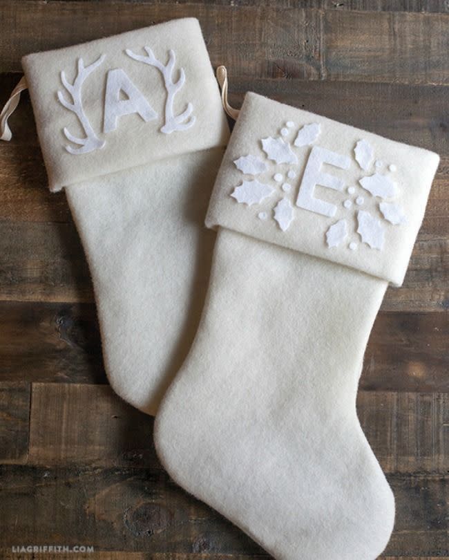 Personalized Felt Stockings