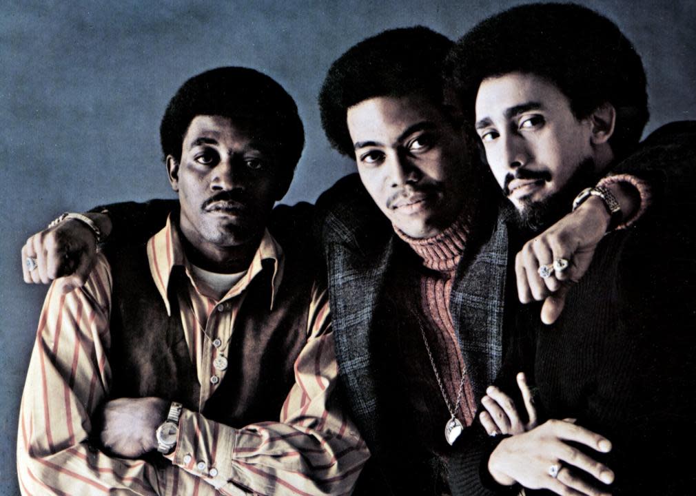 Posed, studio group shot of Main Ingredient.