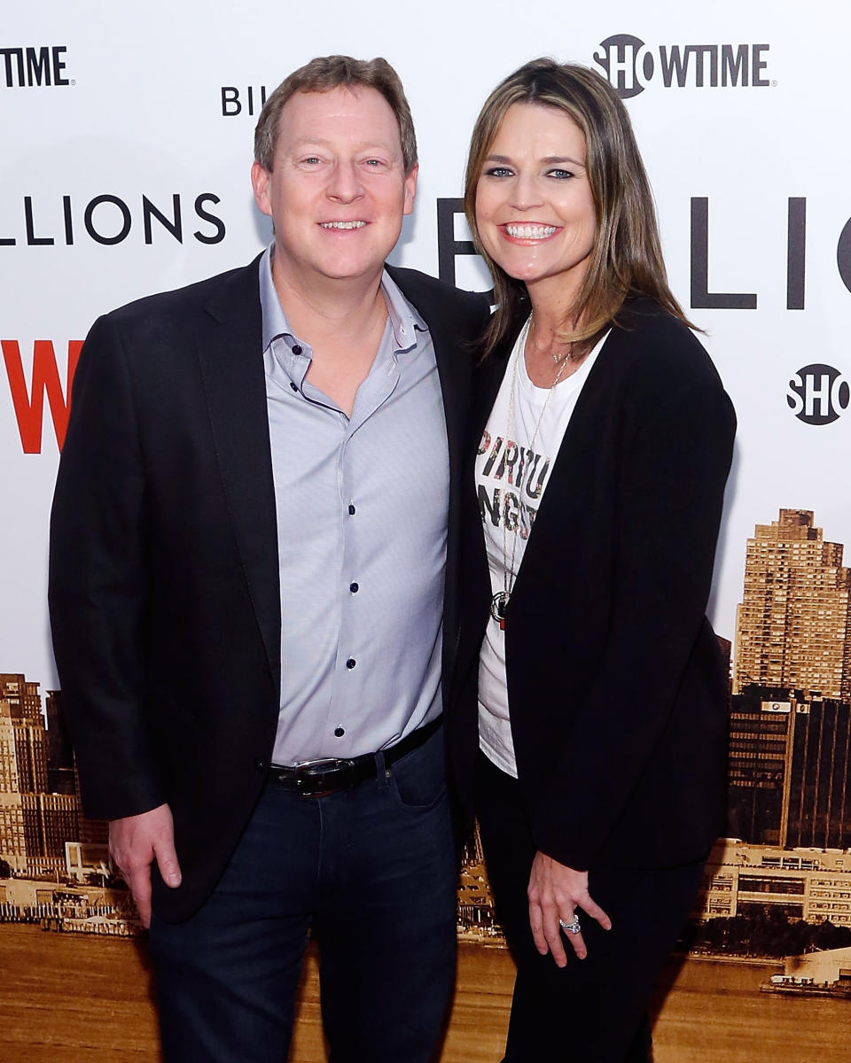 Savannah Guthrie With Husband Mike Feldman