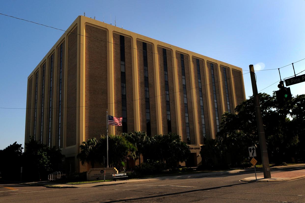 The Sarasota County Administration Center.