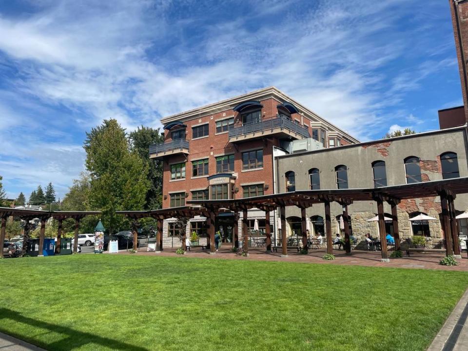 Fairhaven Village Green on Thursday, Sept. 7, 2023 at 1207 10th St. in the historic Fairhaven neighborhood of Bellingham, Wash.