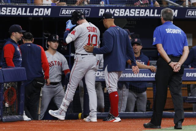 Trevor Story hit in head with 93 mph pitch but stays in Boston Red Sox  game: 'He's doing OK,' says Alex Cora 