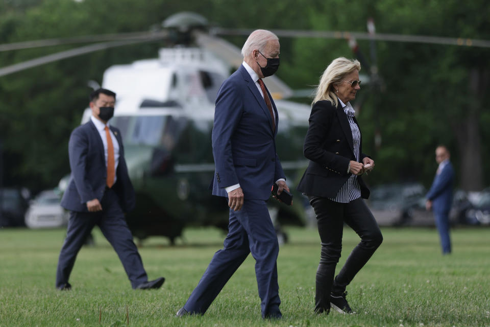 President Joe Biden has conceded to Republicans in the political battle over unemployment insurance.    (Photo: Alex Wong via Getty Images)