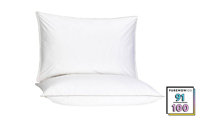 FluffCo Down Alternative Pillow Soft Fluff: White King