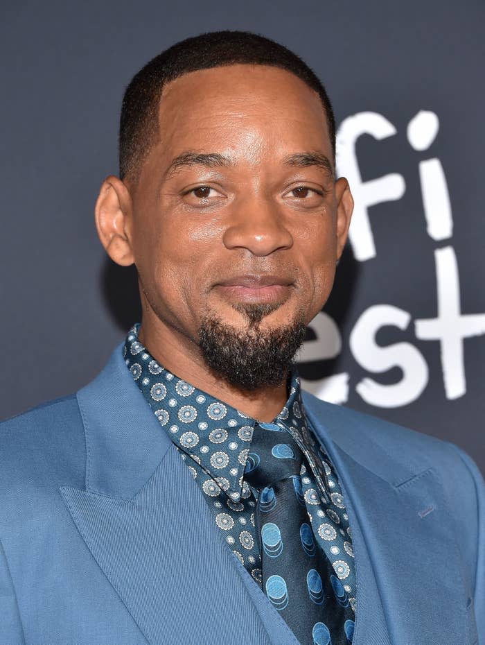 Closeup of Will Smith