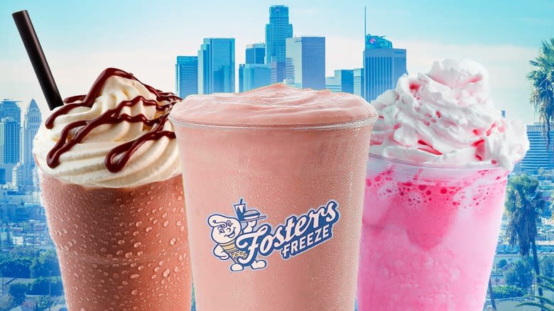 Various milkshakes from popular L.A. stores