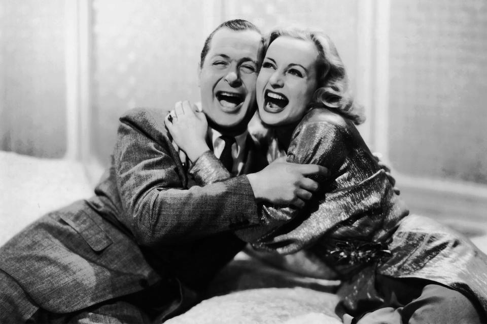 MR. AND MRS. SMITH, from left: Robert Montgomery, Carole Lombard, 1941