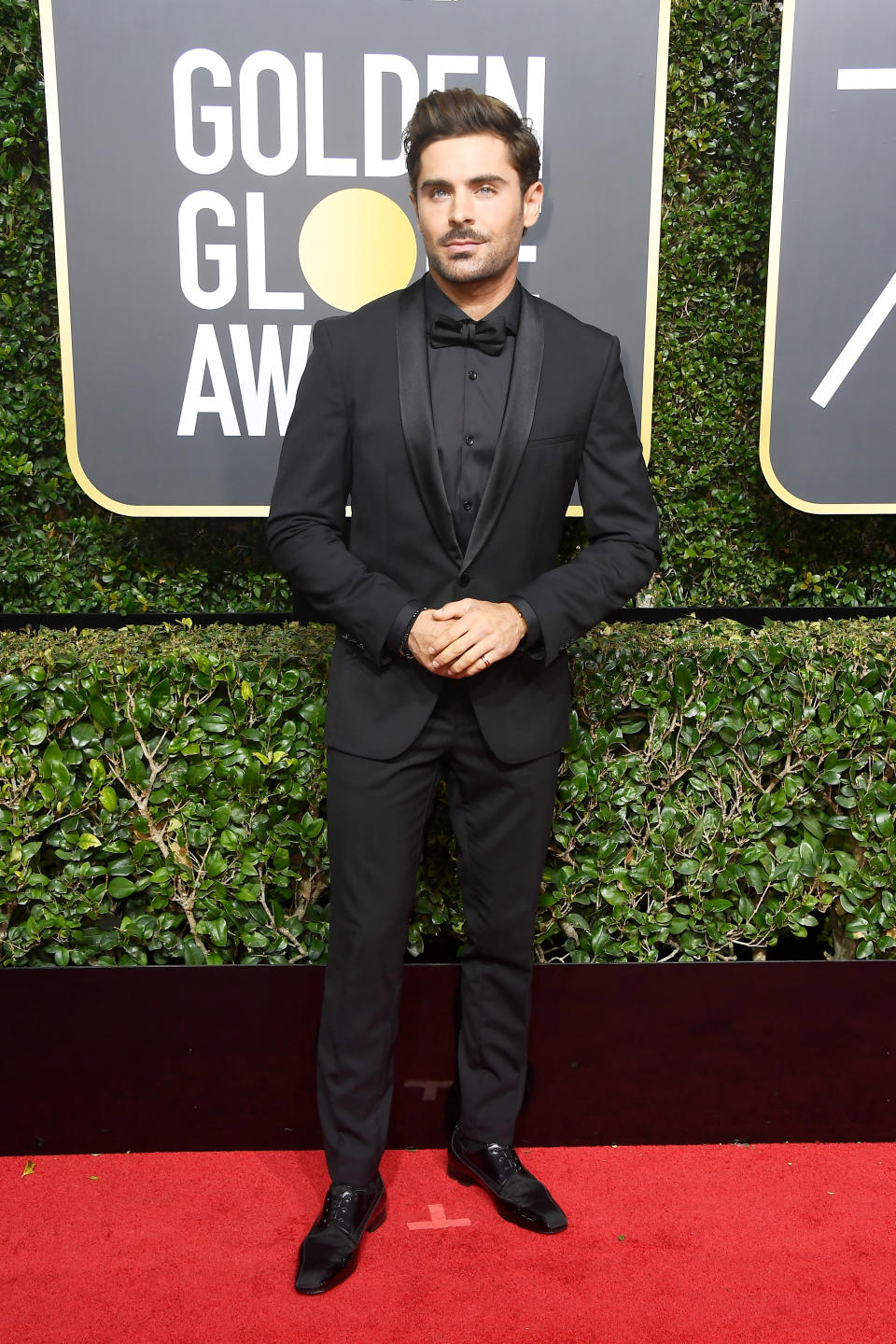 Zac Efron at The 75th Annual Golden Globe Awards