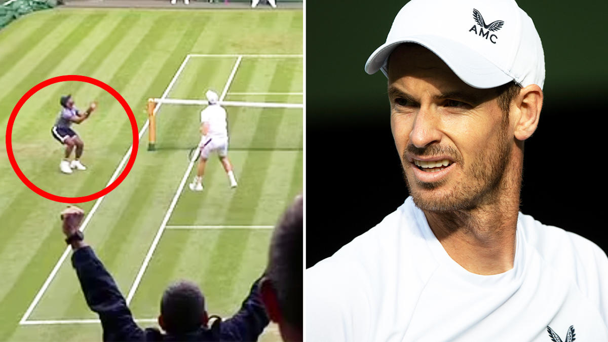 Wimbledon 2022 Andy Murray in controversial ball boy incident