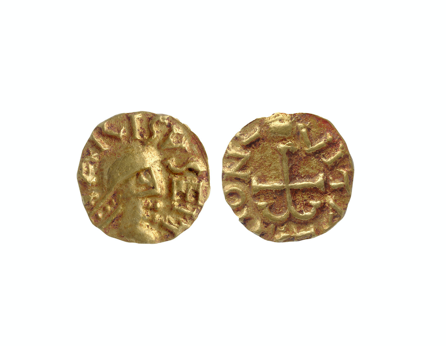 Gold coins were also found inside (PA)