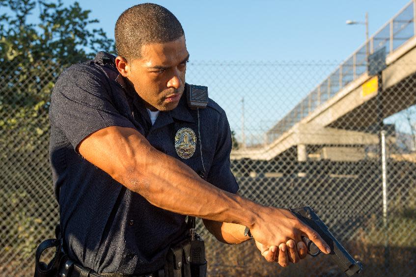 This film image released by Sony - TriStar Pictures shows David Otunga in a scene from "The Call." (AP Photo/ Sony-TriStar Pictures, Greg Gayne)