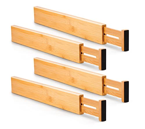 Utoplike Bamboo Kitchen Drawer Dividers (Amazon / Amazon)