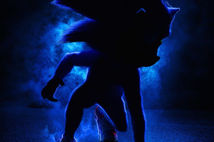 Sonic The Hedgehog poster is swole