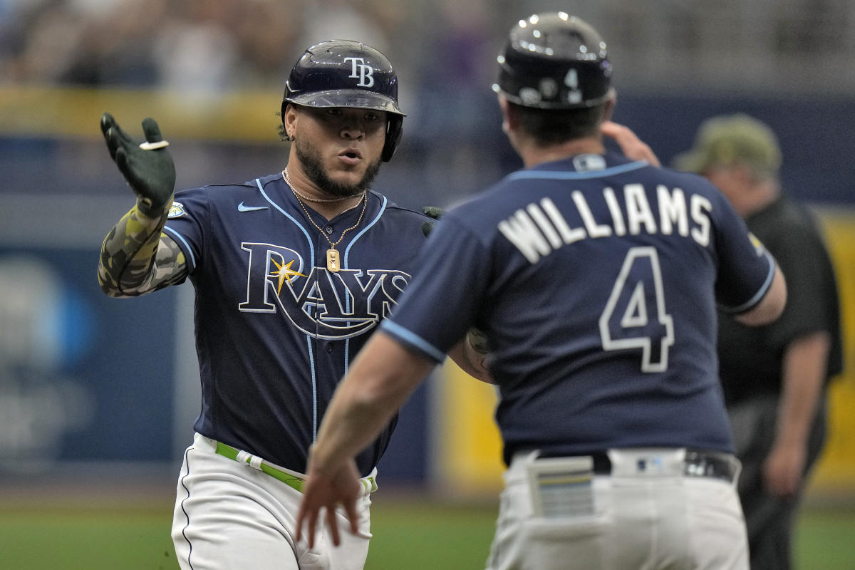 Christian Bethancourt homers, hits 95 mph in Rays' win