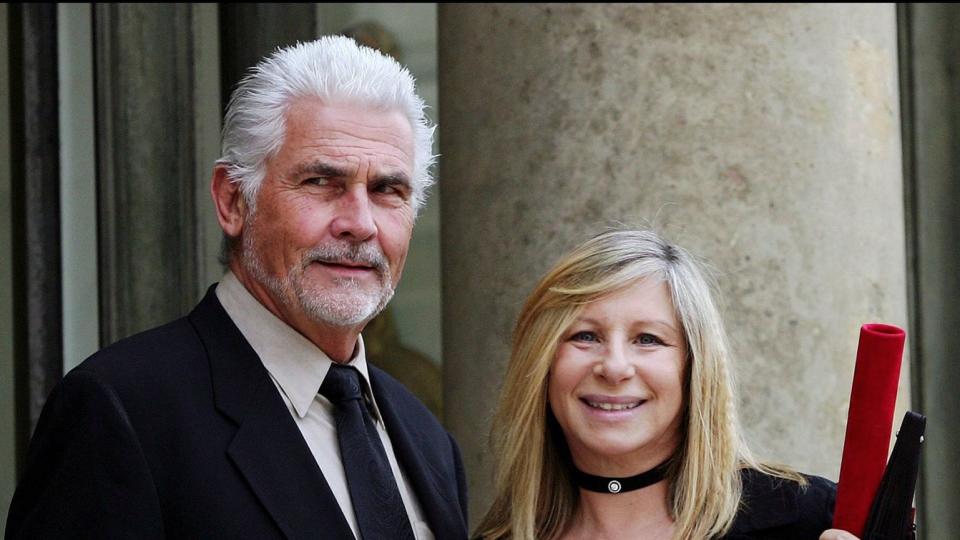 Barbra Streisand and her husband James Brolin