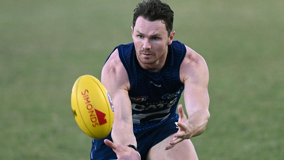 Patrick Dangerfield has been suspended for three games by the AFL tribunal. (Photo by Quinn Rooney/Getty Images)