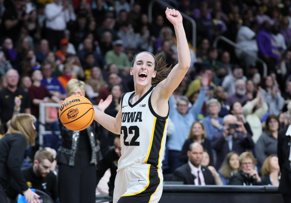 It's finally official. Caitlin Clark is a member of the Indiana Fever.