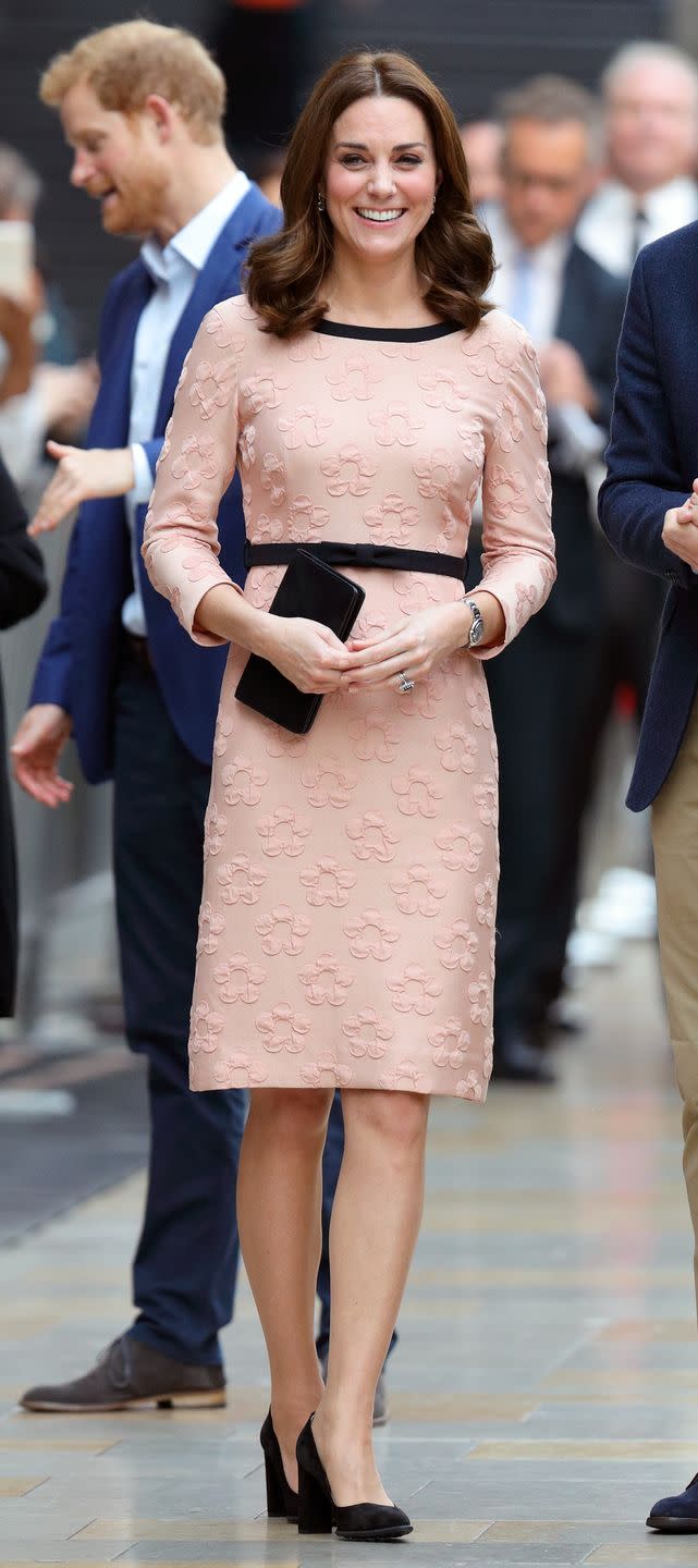 the duke duchess of cambridge and prince harry attend the charities forum event