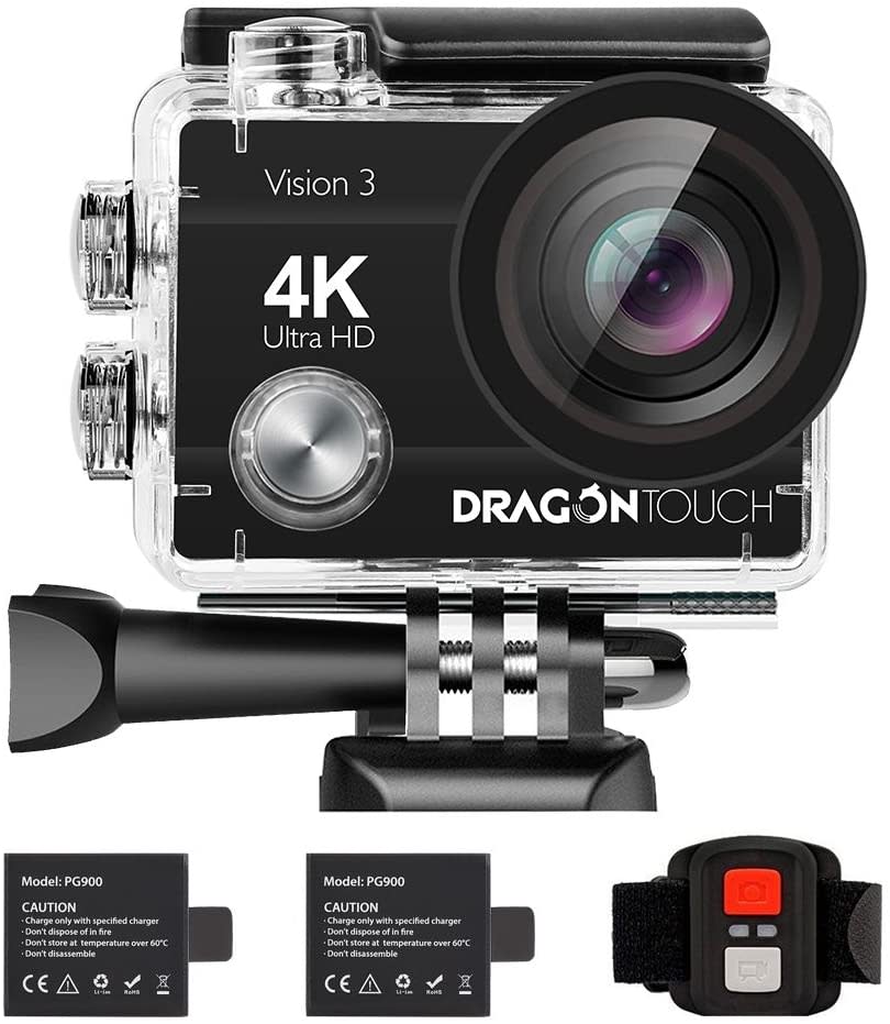 The Dragon Touch 4K Action Cam.