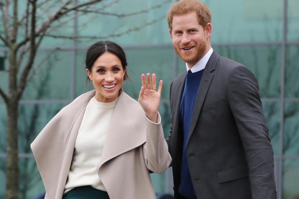 Ms Markle and Harry will meet delegates taking part in the Commonwealth Youth Forum (PA Wire/PA Images)