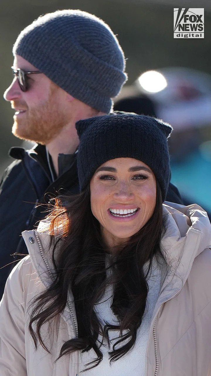 Prince Harry and Meghan Markle attend a training session for competitors in the Invictus Games