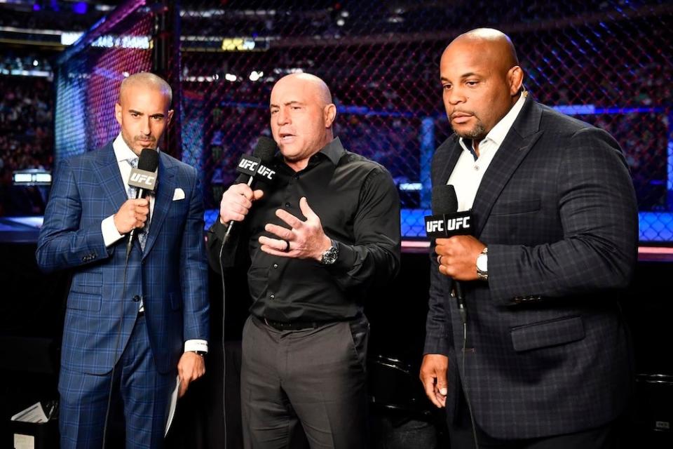 Jon Anik, Joe Rogan, Daniel Cormier