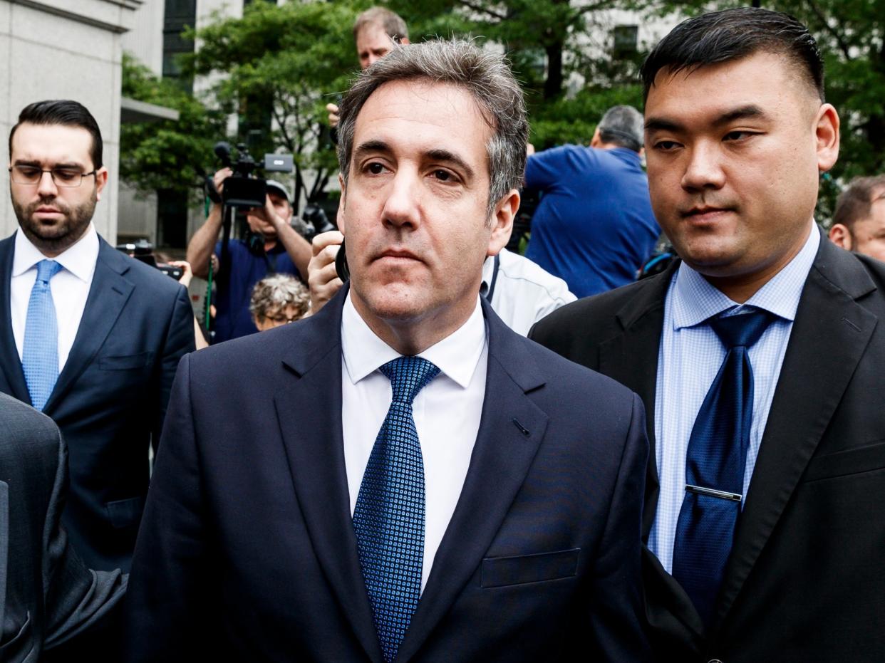 Mr Cohen is the president's former personal lawyer: EPA