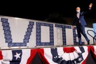 Democratic U.S. presidential nominee and former Vice President Biden campaigns in Florida